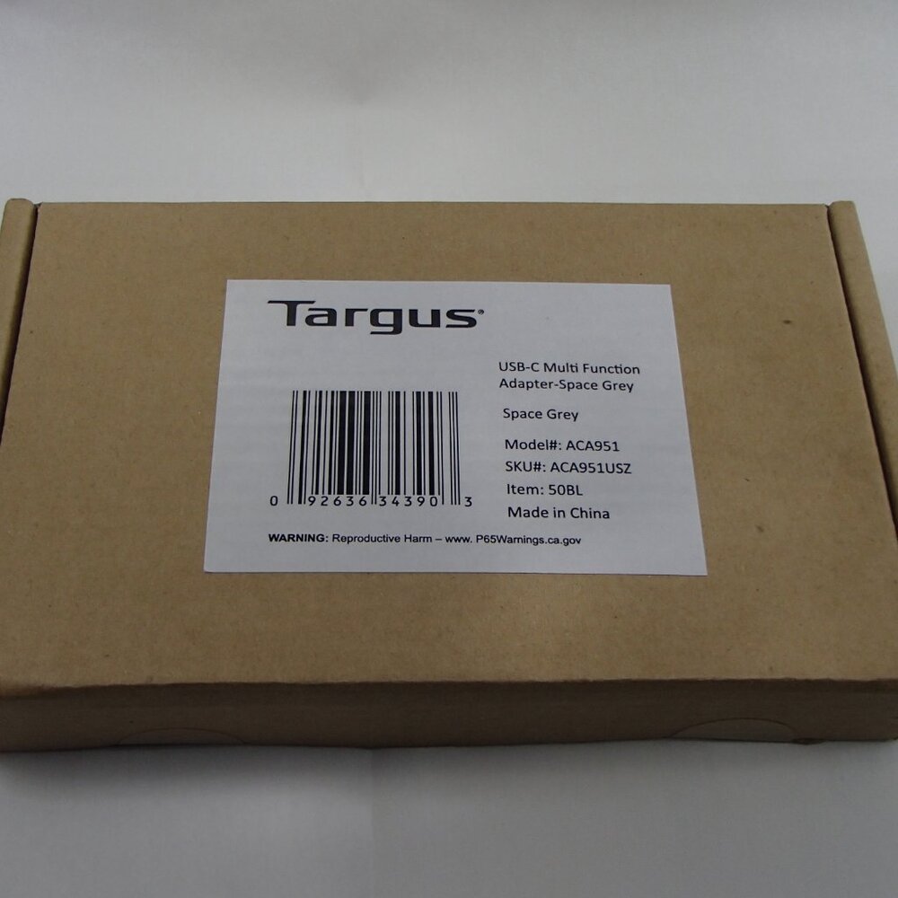 Targus USB-C Multi-Port Hub with Ethernet Adapter – ACA951AP-50